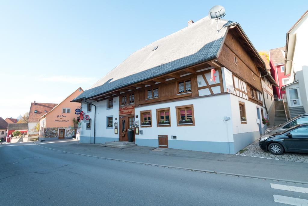 Wellnesshotel & Restaurant Hexenschopf Лёффинген Экстерьер фото
